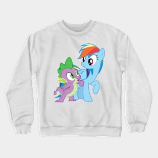 Rainbow Dash and Spike Crewneck Sweatshirt